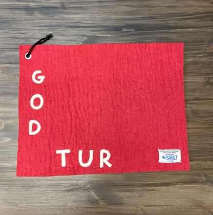 Sitteunderlag i filt "God tur" - Bilde 4