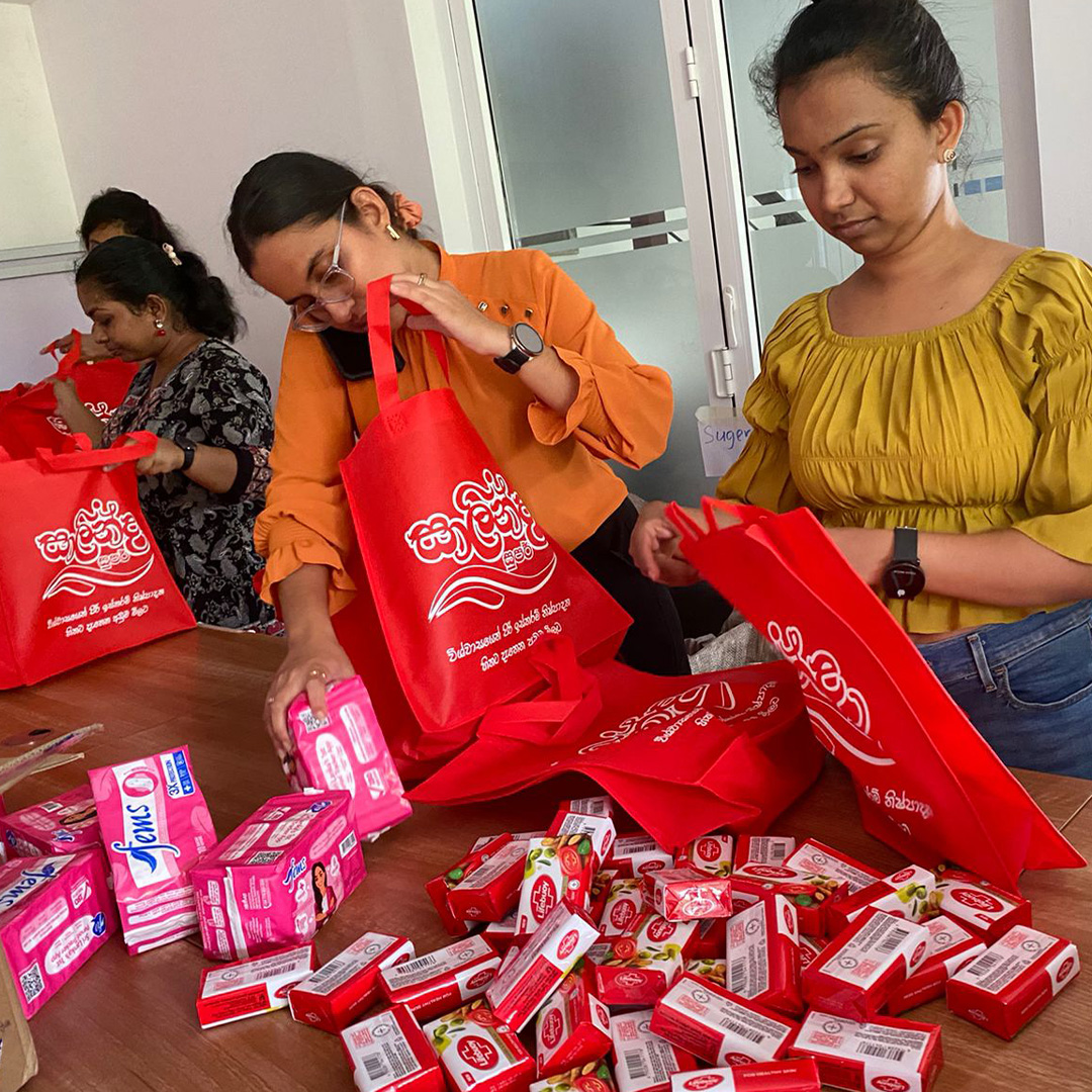 Nødhjelpspakke til Sri Lanka