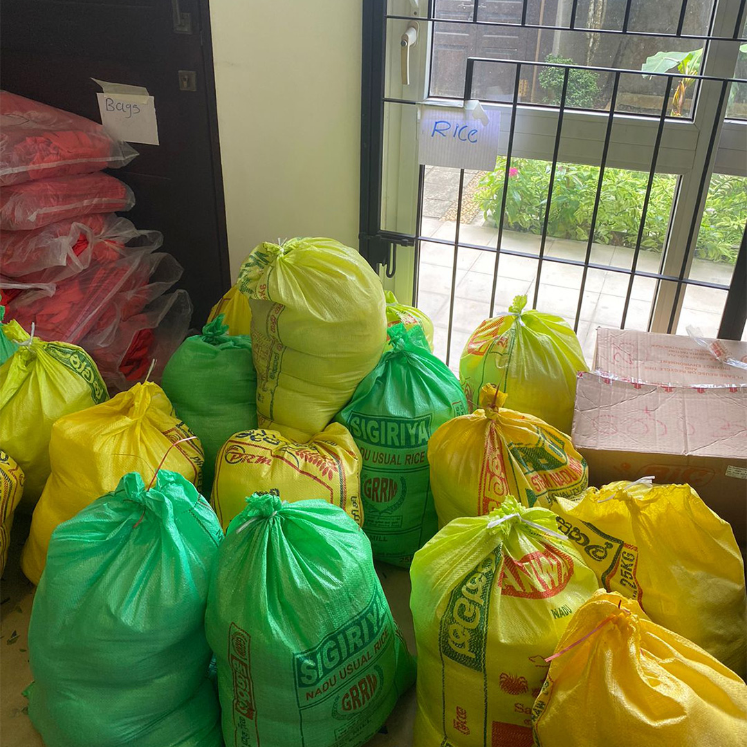 Nødhjelpspakke til Sri Lanka