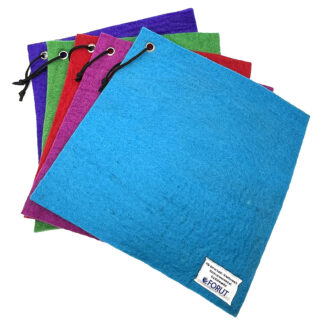 Sitteunderlag i filt, ensfargede 30x30 cm.